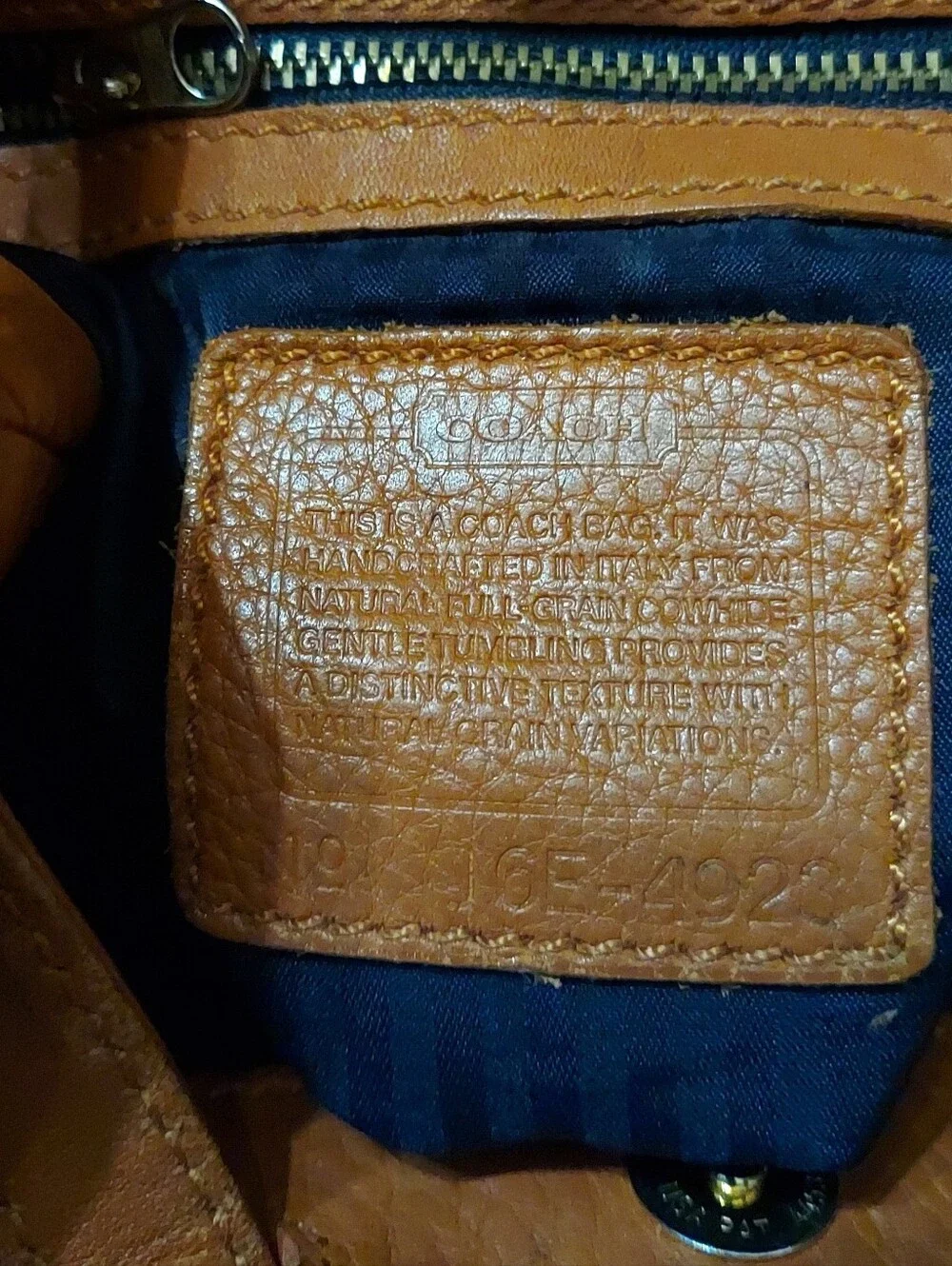 Coach Sonoma Vintage Convertable Bag W/ Brass HW Gently Loved Made In Italy EUC